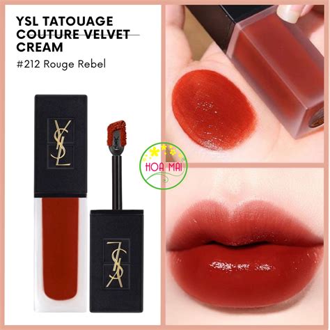 ysl rouge rebel 212|Tatouage Couture Velvet Cream Liquid Lipstick .